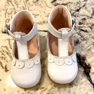 Toddler girl Jacadi white sandals